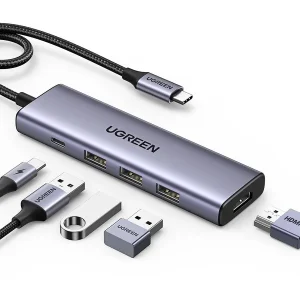 Ugreen 5-in-1 USB-C Multifunctional Hub 15597 , Ugreen 5-in-1 USB-C Multifunctional Hub 15597 for sale , Ugreen 5-in-1 USB-C Multifunctional Hub 15597 for Sale in Pakistan , Ugreen 5-in-1 USB-C Multifunctional Hub 15597 Available in Pakistan , Ugreen 5-in