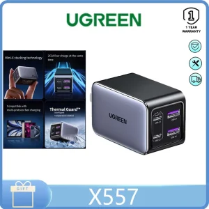 UGREEN 65W GaN Multi-port PD Fast Charger 35963 , UGREEN 65W GaN Multi-port PD Fast Charger 35963 for sale , UGREEN 65W GaN Multi-port PD Fast Charger 35963 for Sale in Pakistan , UGREEN 65W GaN Multi-port PD Fast Charger 35963 Available in Pakistan , UGR