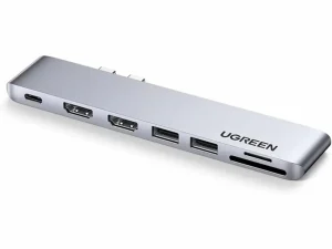 UGreen 80548 7in1 Dual HDMI 4K @30Hz @60Hz Type-c Hub , UGreen 80548 7in1 Dual HDMI 4K @30Hz @60Hz Type-c Hub for sale , UGreen 80548 7in1 Dual HDMI 4K @30Hz @60Hz Type-c Hub for Sale in Pakistan , UGreen 80548 7in1 Dual HDMI 4K @30Hz @60Hz Type-c Hub Ava