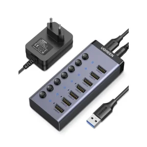 UGREEN 90307 10X Faster USB-C to 7-Port USB-A 3.0 Hub, Both are Data Transfer & Charging UPTO 7.5W , UGREEN 90307 10X Faster USB-C to 7-Port USB-A 3.0 Hub, Both are Data Transfer & Charging UPTO 7.5W for sale , UGREEN 90307 10X Faster USB-C to 7-Port USB-