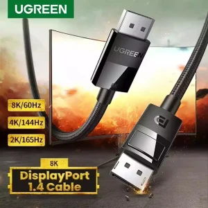 Ugreen DisplayPort 1.4 Male to Male Cable 5m 80394 , Ugreen DisplayPort 1.4 Male to Male Cable 5m 80394 for sale , Ugreen DisplayPort 1.4 Male to Male Cable 5m 80394 for Sale in Pakistan , Ugreen DisplayPort 1.4 Male to Male Cable 5m 80394 Available in Pa