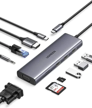 Ugreen USB-C 10-in-1 Multifunction Adapter 15601 , Ugreen USB-C 10-in-1 Multifunction Adapter 15601 for sale , Ugreen USB-C 10-in-1 Multifunction Adapter 15601 for Sale in Pakistan , Ugreen USB-C 10-in-1 Multifunction Adapter 15601 Available in Pakistan ,