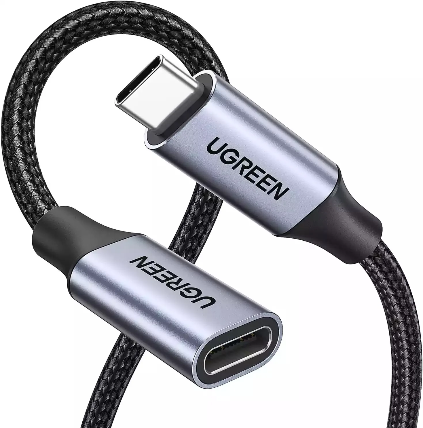 Ugreen USB-C Male to USB-C Female Gen2 Braided Extension Cable 1m 30205 , Ugreen USB-C Male to USB-C Female Gen2 Braided Extension Cable 1m 30205 for sale , Ugreen USB-C Male to USB-C Female Gen2 Braided Extension Cable 1m 30205 for Sale in Pakistan , Ugr