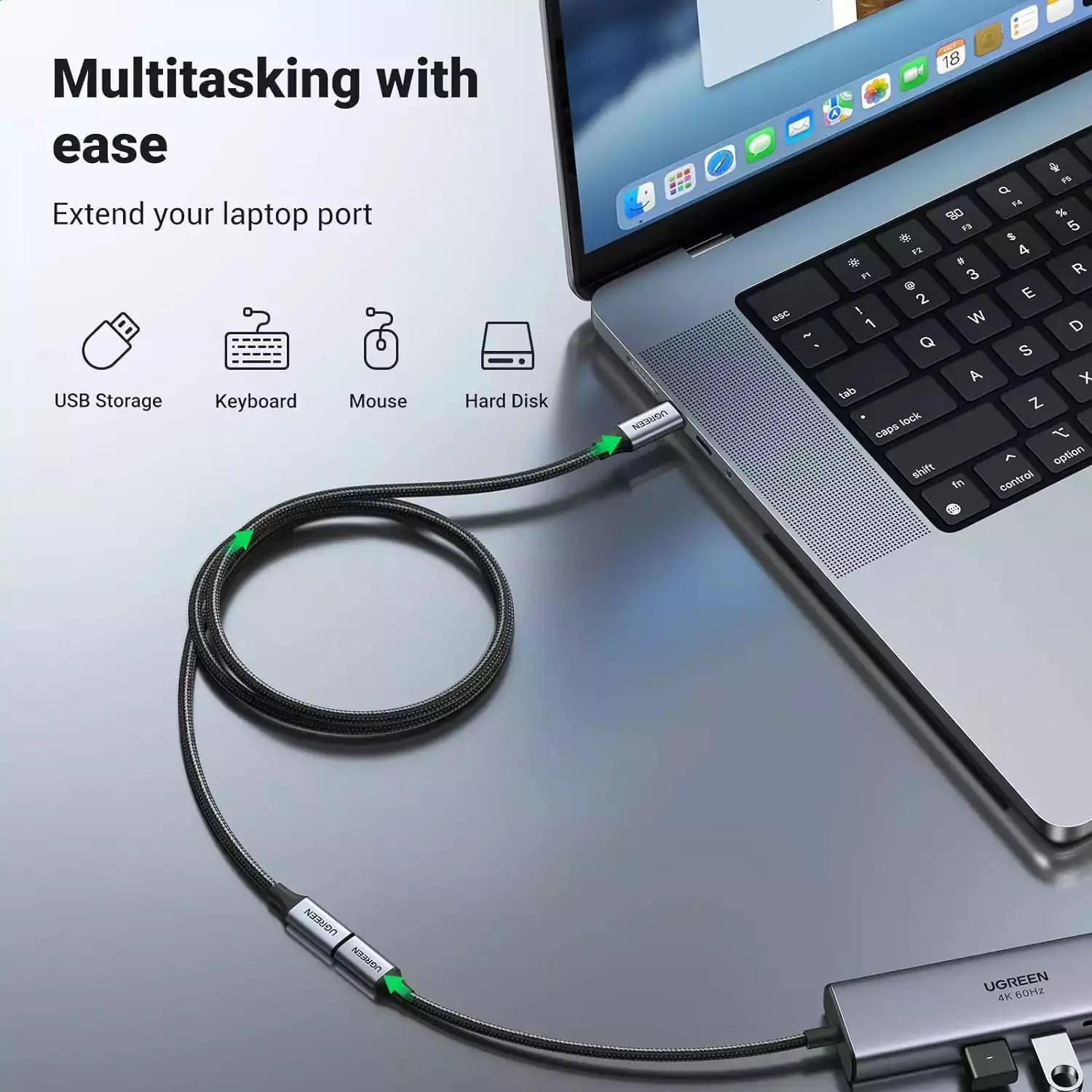 Ugreen USB-C Male to USB-C Female Gen2 Braided Extension Cable 1m 30205 , Ugreen USB-C Male to USB-C Female Gen2 Braided Extension Cable 1m 30205 for sale , Ugreen USB-C Male to USB-C Female Gen2 Braided Extension Cable 1m 30205 for Sale in Pakistan , Ugr