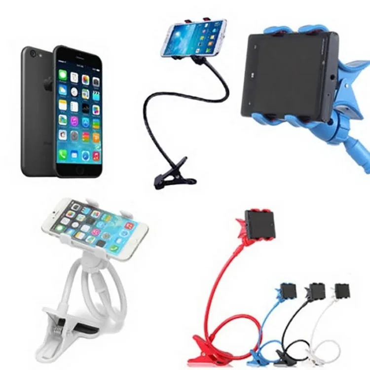 Universal Mobile Phone Holder Flexible Holder Adjustable Cell Phone Lazy Clip Home Bed Desktop Mount Bracket Smartphone Stand , Universal Mobile Phone Holder Flexible Holder Adjustable Cell Phone Lazy Clip Home Bed Desktop Mount Bracket Smartphone Stand f
