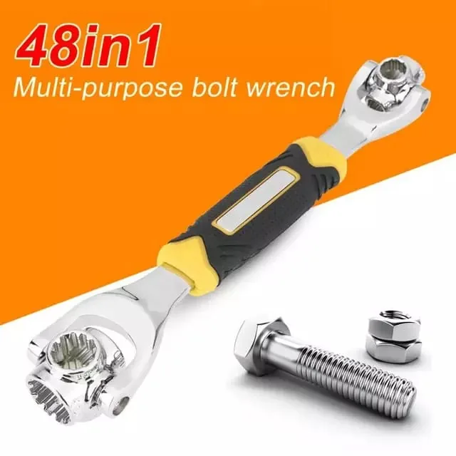 Multifunction 360 Degree Universal Socket Wrench 48 in 1 , Multifunction 360 Degree Universal Socket Wrench 48 in 1 for sale , Multifunction 360 Degree Universal Socket Wrench 48 in 1 for Sale in Pakistan , Multifunction 360 Degree Universal Socket Wrench