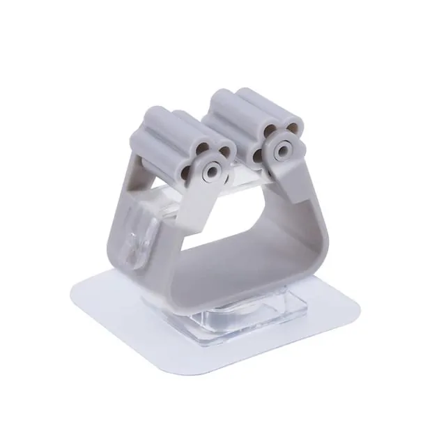 1pc Strong Wall Mounted Mop Organizer Holder – Space-Saving Broom Hanger & Storage Rack for Kitchen, Bathroom, or Garage , 1pc Strong Wall Mounted Mop Organizer Holder – Space-Saving Broom Hanger & Storage Rack for Kitchen, Bathroom, or Garage for sale , 