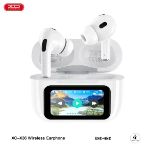 XO X36 Smart Screen ANC TWS Wireless Earphones , XO X36 Smart Screen ANC TWS Wireless Earphones for sale , XO X36 Smart Screen ANC TWS Wireless Earphones for Sale in Pakistan , XO X36 Smart Screen ANC TWS Wireless Earphones Available in Pakistan , XO X36 