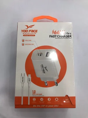 Yoo Face PD66W C+IP+U Fast Charger with iP Cable ULA-01 , Yoo Face PD66W C+IP+U Fast Charger with iP Cable ULA-01 for sale , Yoo Face PD66W C+IP+U Fast Charger with iP Cable ULA-01 for Sale in Pakistan , Yoo Face PD66W C+IP+U Fast Charger with iP Cable UL